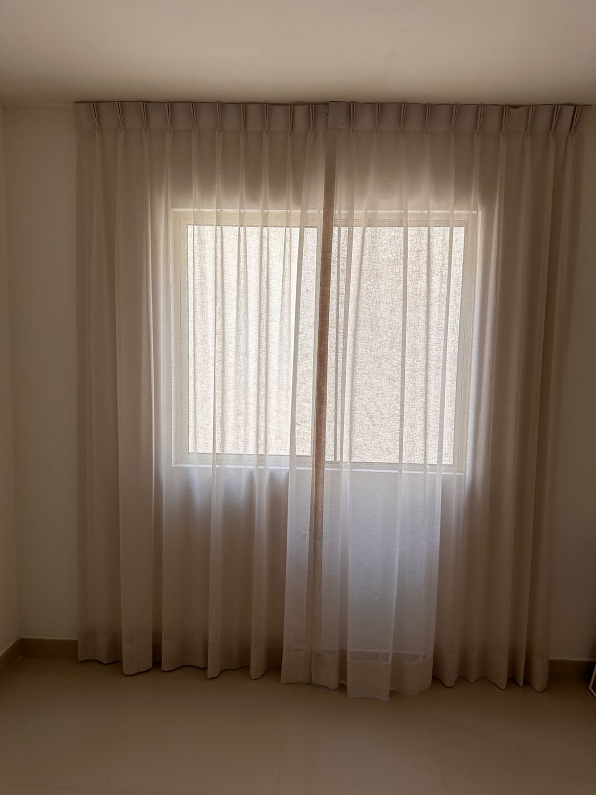 Cortinas instaladas por Lux Interiores